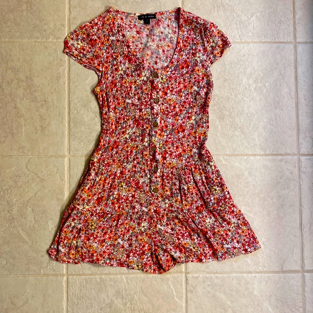 Floral Romper